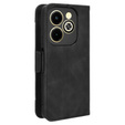 Klopové pouzdro pro Infinix Hot 40i, Card Slot, černé