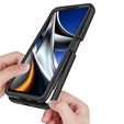 Pouzdro pro Xiaomi Poco X4 Pro 5G, Shockproof, s fólií, modré