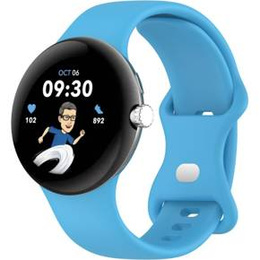Pasek Silikonowy do Google Pixel Watch, Niebieski