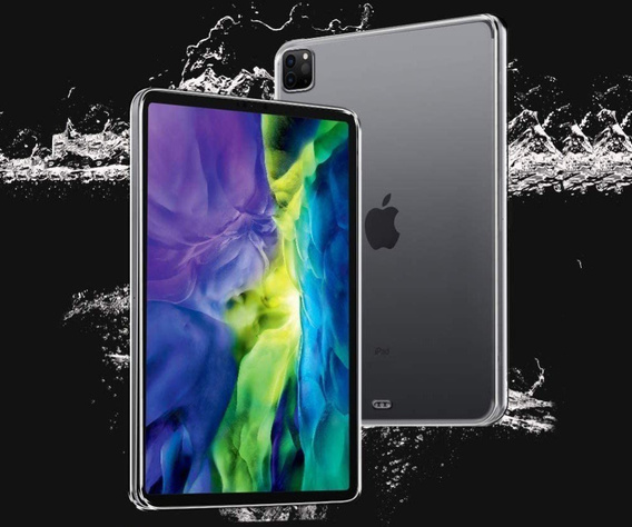 Pouzdro pro iPad Pro 11" 2022/2021/2020/2018 (4/3/2/1 gen.), silikonové, průhledné