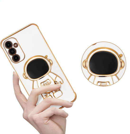 Pouzdro pro Samsung Galaxy M15 5G, Astronaut, bílé