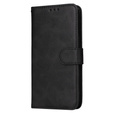 Klopové pouzdro pro Realme C67, Leather Wallet, černé