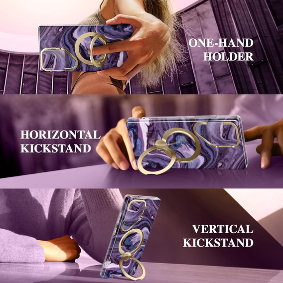 Odolné pouzdro pro Samsung Galaxy S25 Ultra – Tongate MECH Series Clip, černé