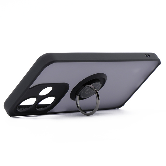 Pouzdro pro Infinix Hot 30i, Frosted Ring, černé