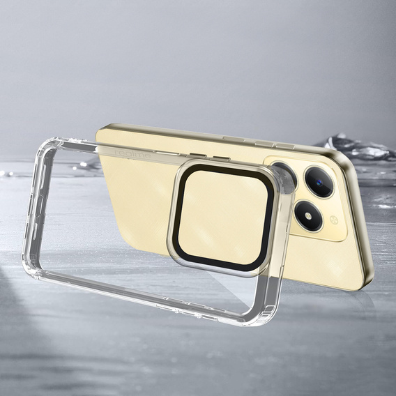 Pouzdro pro Realme C61, Fusion Hybrid, průhledné