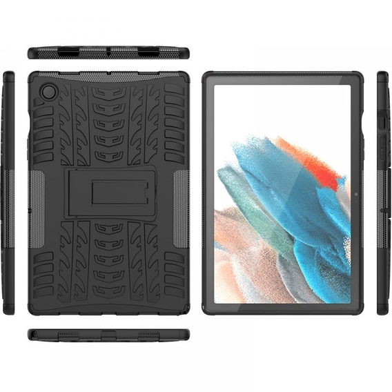 Pouzdro pro Samsung Galaxy Tab A8 10.5 X200 / X205, Tire Armor, černé