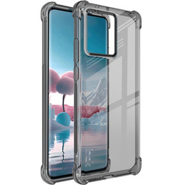 IMAK pouzdro pro Motorola Edge 40 Neo, Dropproof, transparentní / černé