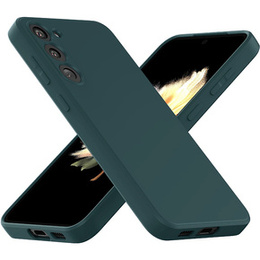 Pouzdro pro Samsung Galaxy S23 5G, Silicone Lite, zelené