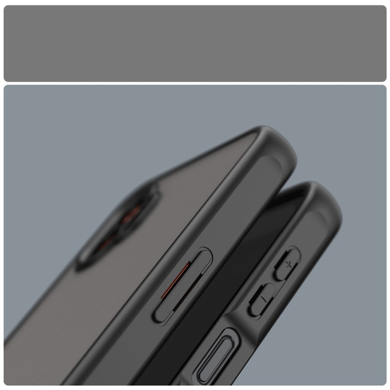 Pouzdro pro Samsung Galaxy Xcover 7 Pro, Fusion Hybrid, transparentní / černé