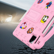 Dětské pouzdro pro Xiaomi Pad 7 / Xiaomi Pad 7 Pro, Cute Patterns, se stojánkem, růžové