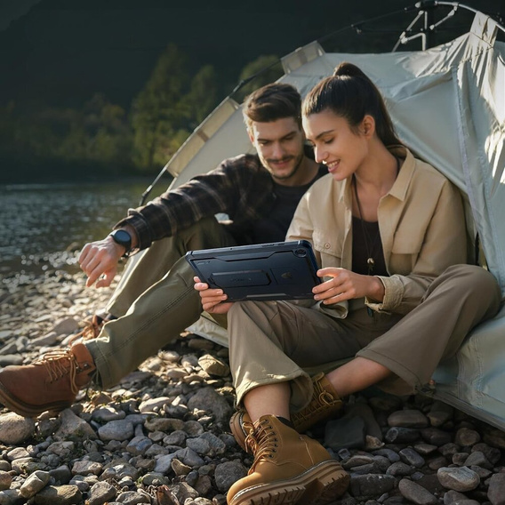 Pancéřové pouzdro pro Galaxy Tab A9+ Plus, Dexnor Full Body, námořnicky modré
