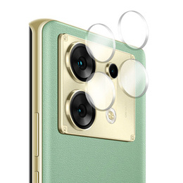 2x tvrzené sklo ERBORD pro kameru na Infinix Zero 30 5G, průhledné