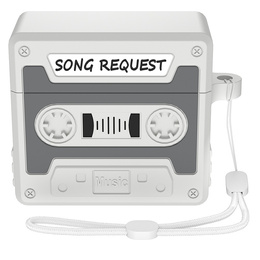 Retro silikonové kazetové pouzdro pro Apple AirPods Pro 3