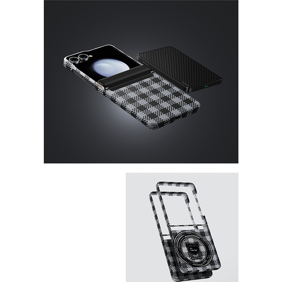 Benks Magnetic Armor Vichy Spin Kevlar 1000D BK48 pouzdro pro Samsung Galaxy Z Flip7