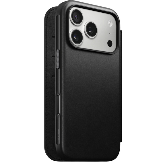 Pouzdro Nomad pro iPhone 17 Pro Max, Modern Leather Folio, černé