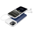 6500mAh bateriové pouzdro pro iPhone 13, modré 