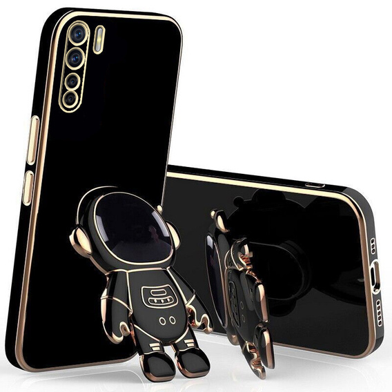 Pouzdro pro Oppo A91/F15, Astronaut, černé