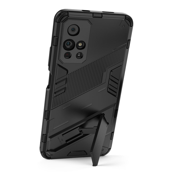 Pouzdro pro Xiaomi Poco M4 Pro 5G / Note 11S 5G, Military kickstand, modré