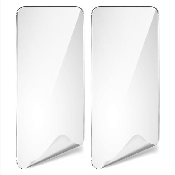 2x hydrogelová fólie pro iPhone 15 Pro Max, ERBORD Hydrogelová fólie