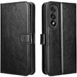 Klopové pouzdro pro OnePlus Nord 5, Crazy Horse Wallet, černé