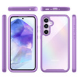 Pouzdro pro Samsung Galaxy A55 5G, Shockproof, s fólií, fialové