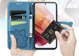 Klopové pouzdro pro Xiaomi Redmi A5, Butterfly, modré