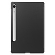 Pouzdro pro Samsung Galaxy Tab S9 FE, trojité, černé