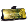 Klopové pouzdro pro Samsung Galaxy A55 5G, Wallet, Don't Touch My Phone, černé