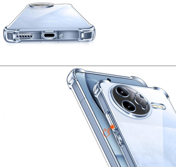 Pouzdro pro Xiaomi Poco F7 Ultra, Dropproof, průhledné