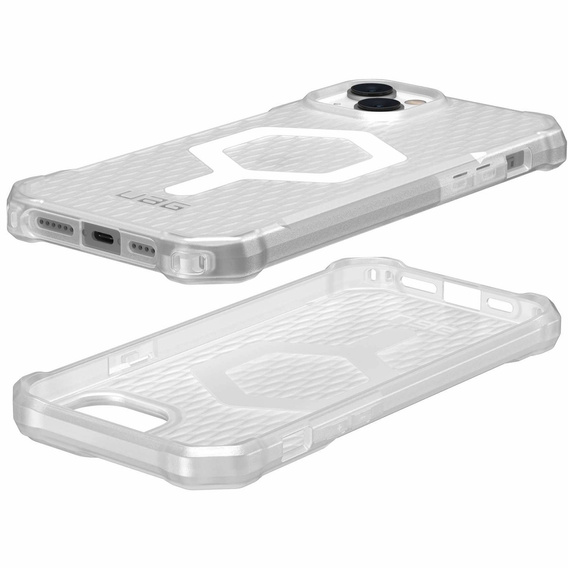 Pouzdro Urban Armor Gear pro iPhone 14 Plus, Essential Armor MagSafe, průhledné