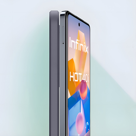 Pouzdro pro Infinix Hot 40i, Silicone Lite, levandulové