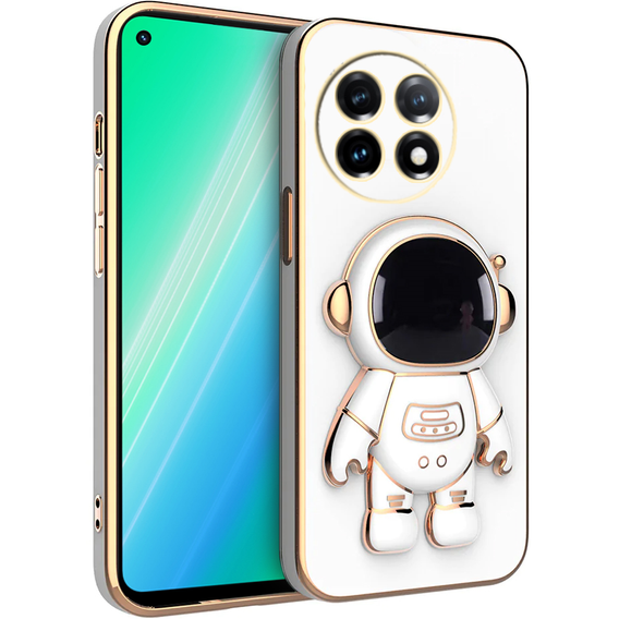 Pouzdro pro OnePlus 11 5G, Astronaut, bílé