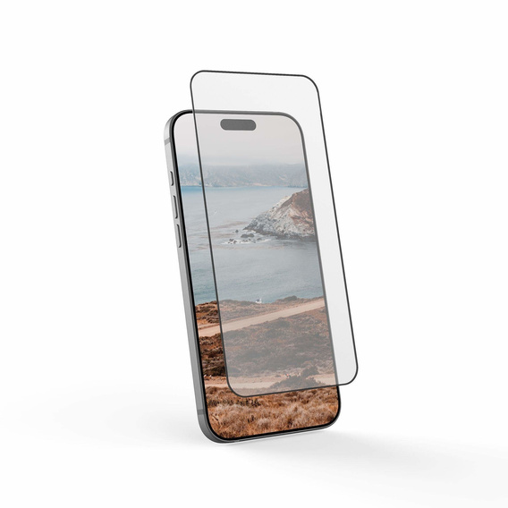 Tvrzené sklo Urban Armor Gear pro iPhone 17 Pro Max, Glass Shield, s montážním rámem