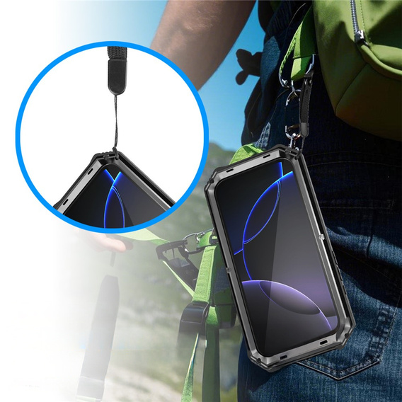 Pouzdro s podstavcem R-JUST pro iPhone 17 Pro