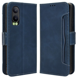 Klopové pouzdro pro OnePlus Nord CE4 Lite, Card Slot, námořnicky modré