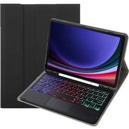 Pouzdro + klávesnice Samsung Galaxy Tab S9 FE X510 / X516, with touchpad, černé