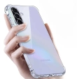 Pouzdro pro Samsung Galaxy A36, Erbord Dropproof, průhledné + sklo