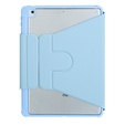 Pouzdro s klávesnicí pro iPad 11" 2025 A16 (11 gen.) / iPad 10.9" 2022 (10 gen.), Rotary 360° Leather, světle modré
