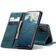 Pouzdro CASEME pro Xiaomi Mi 10T 5G / Mi 10T Pro 5G, Leather Wallet Case, zelené