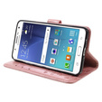 Klopové pouzdro pro Samsung Galaxy J5 2016, Butterfly, růžové