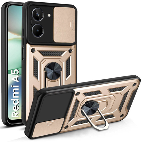 Pouzdro pro Xiaomi Redmi A5, CamShield Slide, zlaté