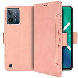 Klopové pouzdro pro Realme C31, Card Slot, růžové