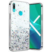 Pouzdro pro Huawei Y6 2019 / Honor 8A, Glittery, průhledné