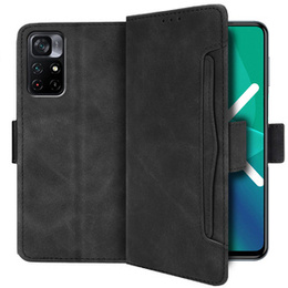 Klopové pouzdro pro Xiaomi Poco M4 Pro 5G / Redmi Note 11S 5G, Card Slot, černé