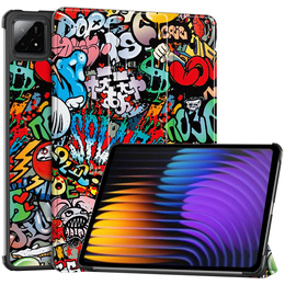 Pouzdro pro Xiaomi Pad 7 / 7 Pro, Smartcase, graffiti