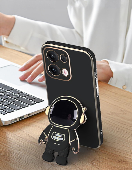 Pouzdro pro Oppo Reno 13 Pro, Astronaut, černé