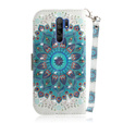 Klopové pouzdro pro Xiaomi Redmi 9, Wallet, Mandala Flower