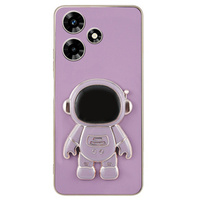 Pouzdro pro Infinix Hot 30 4G, Astronaut, fialové