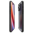 Pouzdro Spigen pro iPhone 16 Pro Max, Ultra Hybrid, černá / matná + 9H tvrzené sklo