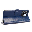 Klopové pouzdro pro Oppo Reno 14F, Wallet Rhombus, modré